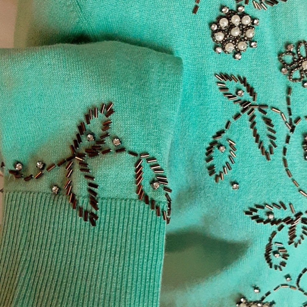 Vintage Marshall Fields Cardigan - Picture 2 of 6